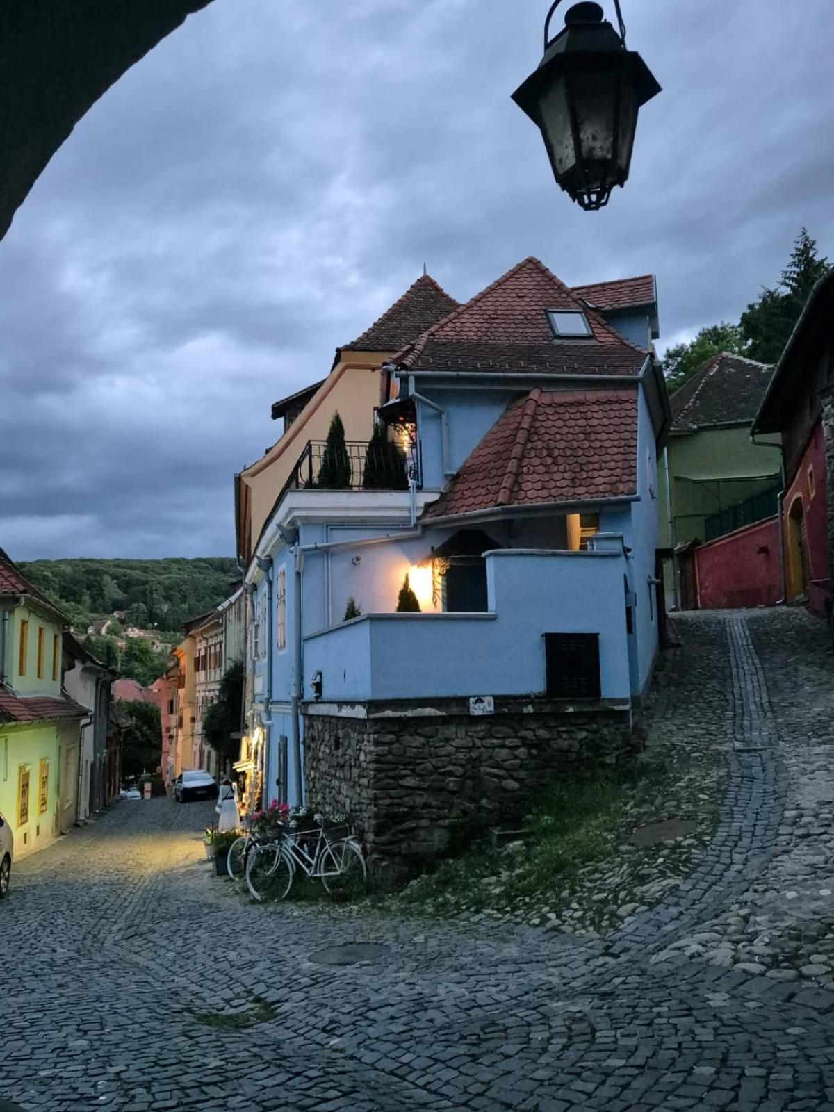 Blue House Citadel Elite Sighisoara Leilighet Eksteriør bilde