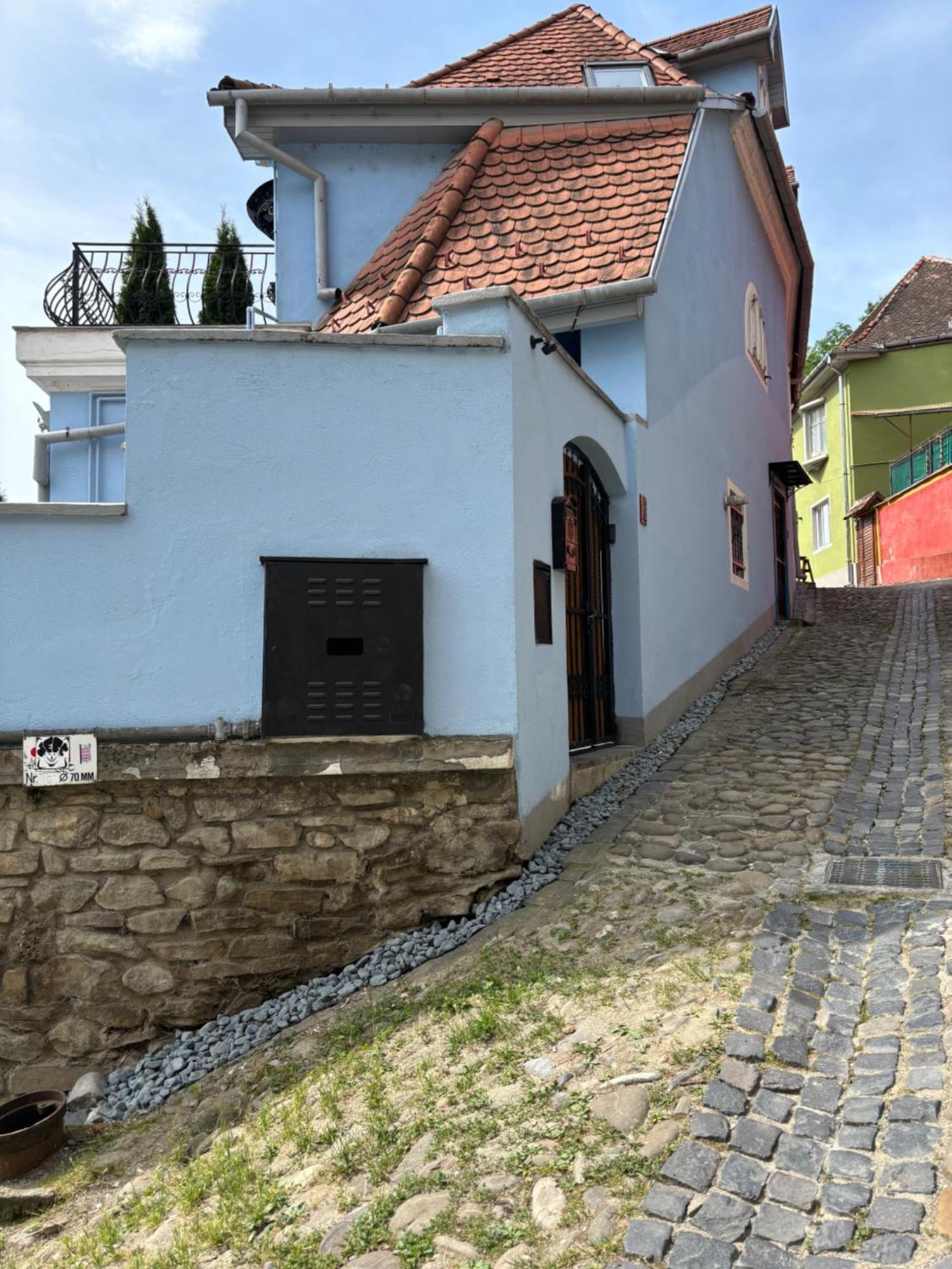 Blue House Citadel Elite Sighisoara Leilighet Eksteriør bilde